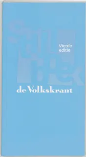 Omslag van De Volkskrant Stijlboek