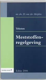 Omslag van Teksten Meststoffenregelgeving