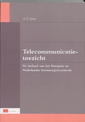 Omslag van Telecommunicatietoezicht