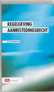 Omslag van Regelgeving aanbestedingsrecht