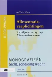 Omslag van Alimentatieverplichtingen