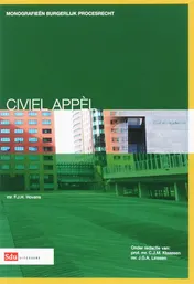 Omslag van Civiel Appel