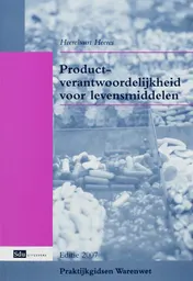 Omslag van Productverantwoordelijkheid voor levensmiddelen