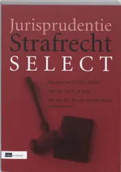Omslag van Jurisprudentie Strafrecht Select