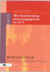 Omslag van Wet bescherming persoonsgegevens en ICT