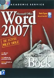 Omslag van Word 2007 Het Complete HANDboek
