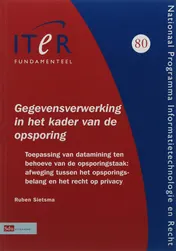 Omslag van Gegevensverwerking in het kader van de opsporing