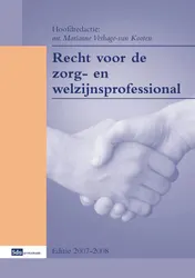 Omslag van Recht van de zorg- en welzijnsprof 2007-2008