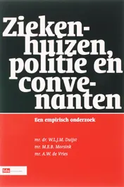 Omslag van Ziekenhuizen, politie en convenanten