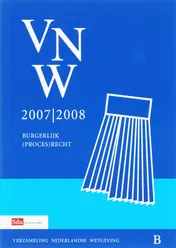 Omslag van Verzameling Nederlandse Wetgeving Studiejaar 2007-2008