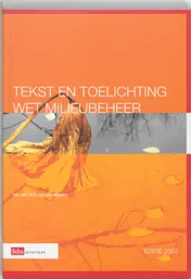 Omslag van Tekst en Toelichting wet Milieubeheer