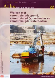 Omslag van 22 Werken met verontreinigde grond en verontreinigd grondwater