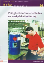 Omslag van 26 Veiligheidsinformatiebladen en werkpleketikketering