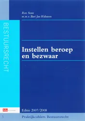 Omslag van Instellen beroep en bezwaar