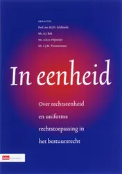 Omslag van In eenheid