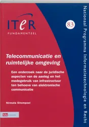 Omslag van Telecommunicatie en ruimtelijke omgeving