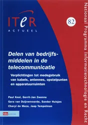 Omslag van Delen van bedrijfsmiddelen in de telecommunicatie