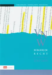 Omslag van Verzameling Nederlandse Wetgeving Burgerlijk Recht Studiejaar 2007-2008