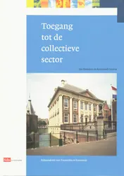 Omslag van Toegang tot de collectieve sector