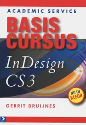 Omslag van Basiscursus Indesign CS3