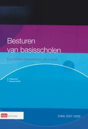 Omslag van Besturen van Basisscholen