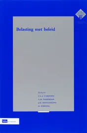 Omslag van Belasting met beleid