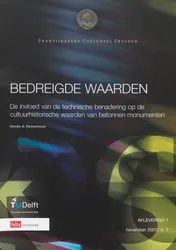 Omslag van Bedreigde waarden