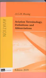 Omslag van Aviation Terminology, Definitions and Abbreviations edition 2008/2009
