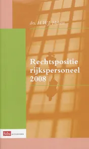 Omslag van Rechtposietie Rijkspersoneel 2008