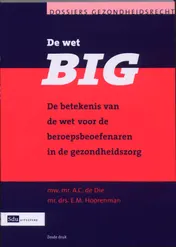 Omslag van De Wet BIG