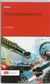 Omslag van Zakboek voertuigenreglementering