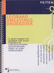 Omslag van Leidraad in omgevingsonderzoek