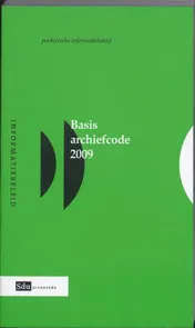 Omslag van Pocket Basisarchiefcode 2009