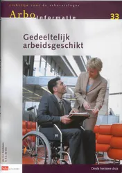 Omslag van 33 Gedeeltelijk arbeidsgeschikt