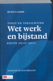 Omslag van Tekst en toelichting Wet werk en bijstand