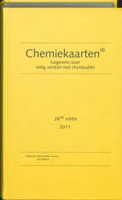 Omslag van Chemiekaartenboek 26e editie, 2011