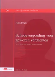 Omslag van Schadevergoeding voor gewezen verdachten