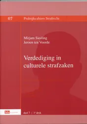 Omslag van Verdediging in culturele strafzaken