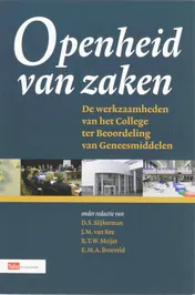 Omslag van Openheid van zaken