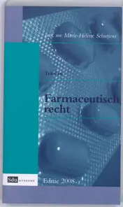 Omslag van Teksten Farmaceutisch recht