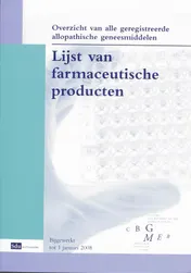 Omslag van Lijst van farmaceutische producten