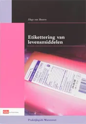 Omslag van Etikettering van levensmiddelen
