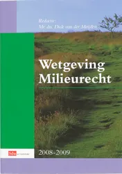 Omslag van Wetgeving Milieurecht 2008-2009