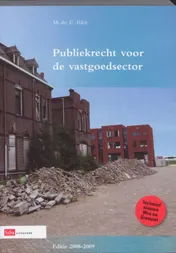 Omslag van Publiekrecht voor de vastgoedsector 2008-2009