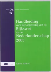 Omslag van Handleiding voor de toepassing van de Rijkswet op het Nederlanderschap 2003