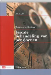 Omslag van Fiscale behandeling van pensioenen