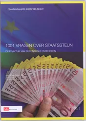 Omslag van 1001 vragen over staatssteun