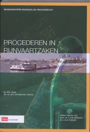 Omslag van Procederen in Rijnvaartzaken