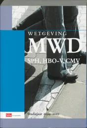 Omslag van Wetgeving MWD/SPH/HBO-V/CMV