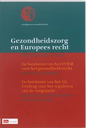 Omslag van Gezondheidszorg en Europees recht